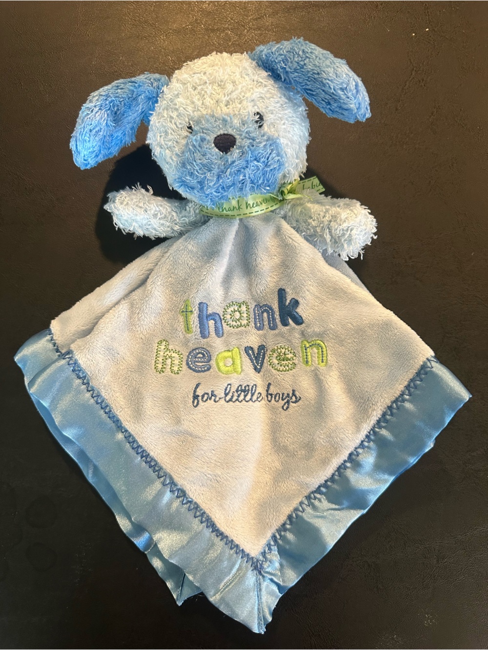 Carter's Blue Plush Puppy Security Blanket